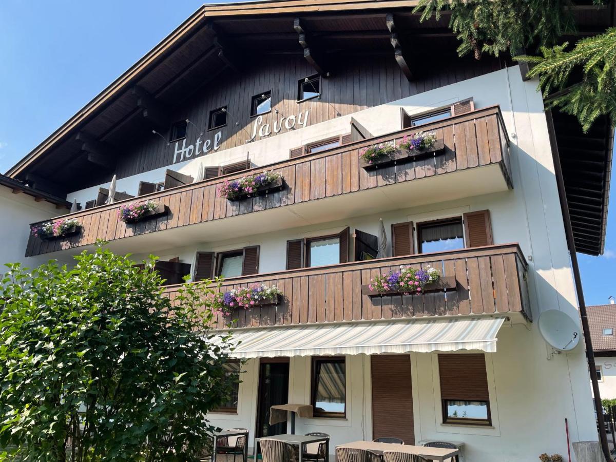 Hotel Garni Savoy Castelrotto Exterior foto
