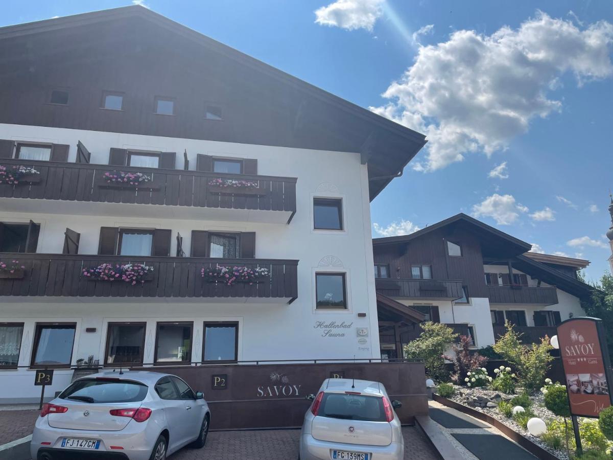 Hotel Garni Savoy Castelrotto Exterior foto